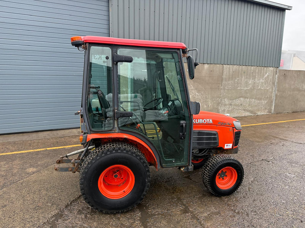 Kubota B2530 compact tractor rear view